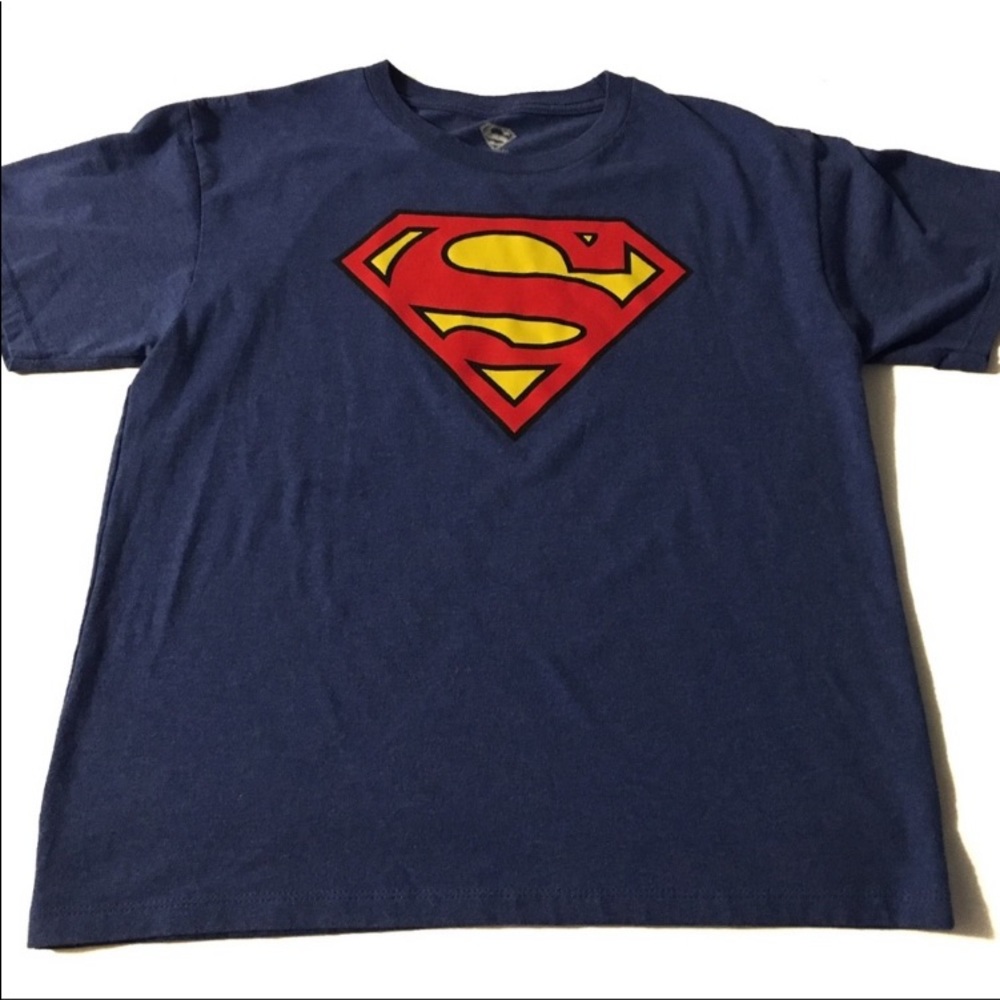 Superman t-shirt blue size XXL 18